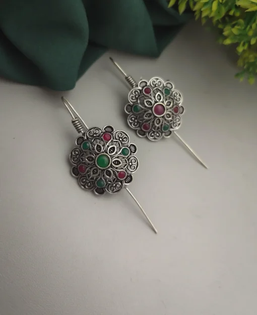 Glamaya Trendy Oxidised Brass Earcuff Earring: Unique Designs For Women 1 GLAM-ER-BR-5F7-810861-11-7