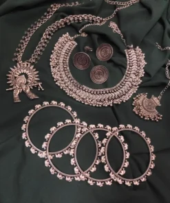 Glamaya Trendy Oxidised Necklace Combo Set For Women - Affordable & Stylish! 1 GLAM-CN-OX-110-823377-210-5