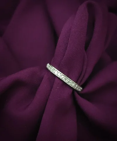 Glamaya Dazzling Diamond Wedding Ring: Trendy & Affordable 1 GLAM-RI-CZ-22-904385-35-5
