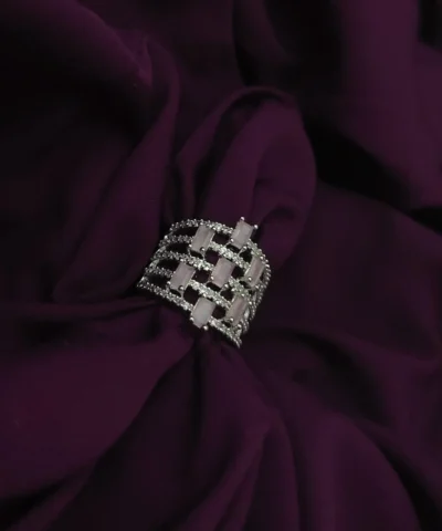 Glamaya Glamorous Cz Diamond Finger Ring - Stylish Women's Engagement Jewelry 1 GLAM-RI-CZ-22-552835-35-5