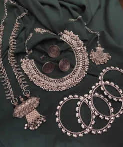 Glamaya Stylish Oxidised Jewellery Combo Set - Trendy Designs For Women 1 GLAM-CN-OX-275-799913-525-2