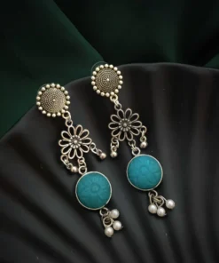 Glamaya Trendy Lightweight Oxidised Daily Earrings 1 GLAM-ER-OX-20-309257-45-3
