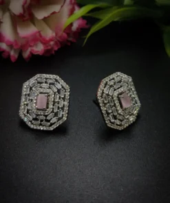 Glamaya Splendid Cubic Zirconia Diamond Studs 1 GLAM-ER-CZ-125-660369-215-2