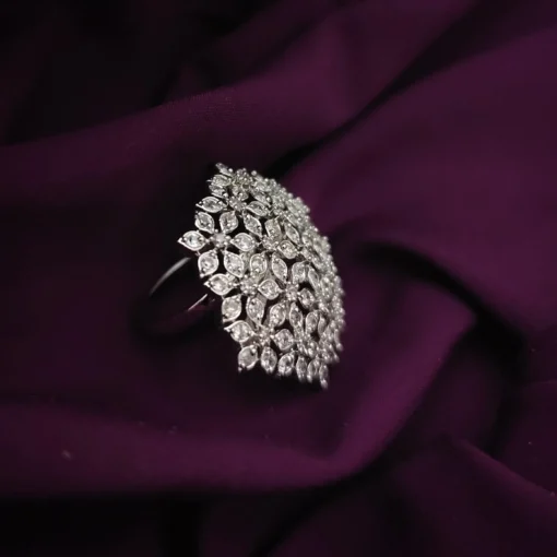 Glamaya Chic Adjustable Cz Finger Ring For Trendy Women 2 GLAM-RI-CZ-22-678268-35-5 Glamaya Chic Adjustable Cz Finger Ring For Trendy Women 2 GLAM-RI-CZ-22-678268-35-5