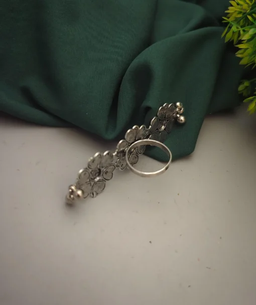 Glamaya Stylish Adjustable Oxidised Finger Ring For Trendy Girls 3 GLAM-RI-OX-10-589600-18-5 Glamaya Stylish Adjustable Oxidised Finger Ring For Trendy Girls 3 GLAM-RI-OX-10-589600-18-5