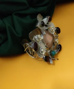 Glamaya Adjustable Silver Fusion Bracelet For Trendy Teens 1 GLAM-BB-OX-80-685566-110-5