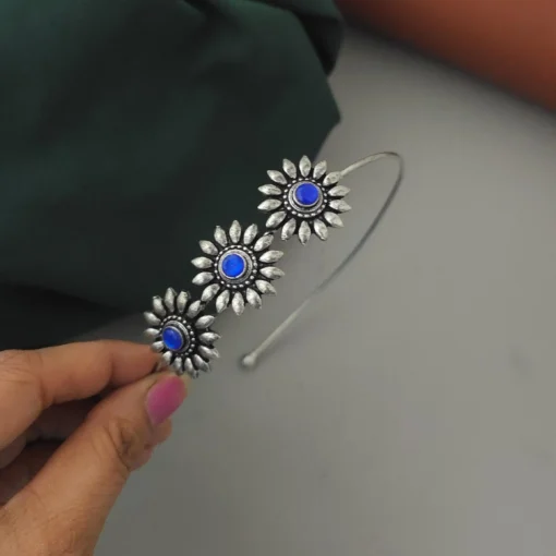 Glamaya Stylish Oxidised Hairbands: Trendy Fashion Accessories For Women 2 GLAM-HA-OX-40-761818-71-2 Glamaya Stylish Oxidised Hairbands: Trendy Fashion Accessories For Women 2 GLAM-HA-OX-40-761818-71-2