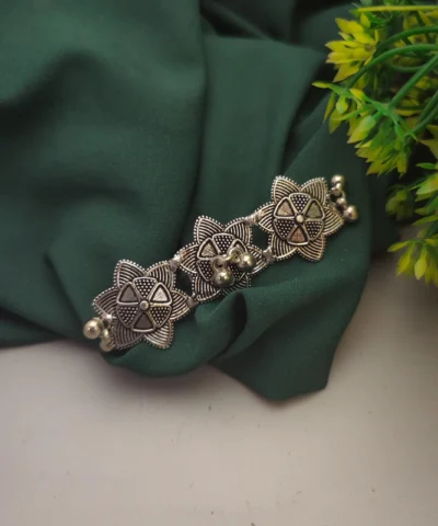 Glamaya Adjustable Oxidised Trendy Finger Ring: Stylish Fashion Statement 1 GLAM-RI-OX-5F6-277664-10-9