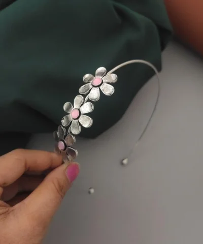 Glamaya Chic Oxidised Hairbands -12: Trendy Hair Accessories For Women 2 GLAM-HA-OX-40-548494-71-2