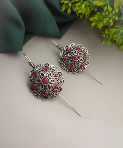 Glamaya Stylish Oxidised Brass Earcuff Earring 03 - Trendy & Affordable Designs For Women 1 GLAM-ER-BR-5F7-262496-11-7