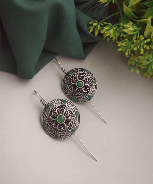 Glamaya Stylish Trendy Oxidised Brass Earcuff Earring 14 1 GLAM-ER-BR-5F7-899733-11-7