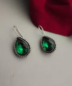 Glamaya Stylish Affordable Oxidised Silver Earrings - Trendy Women's Jewelry 1 GLAM-ER-OX-3F8-109984-8-8