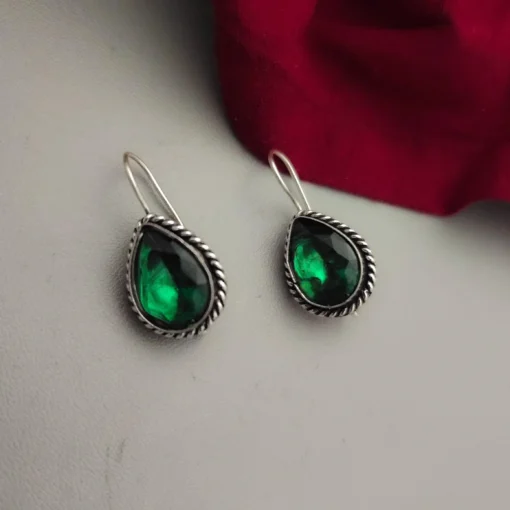 Glamaya Stylish Affordable Oxidised Silver Earrings - Trendy Women's Jewelry 1 GLAM-ER-OX-3F8-109984-8-8