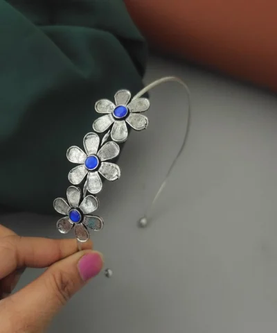 Glamaya Trendy Oxidized Hairbands For Women - Affordable & Stylish Accessories 2 GLAM-HA-OX-40-430197-71-2