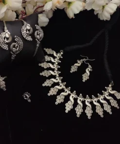 Glamaya Exquisite Peacock Jewelry Combo Set - Premium Quality & Affordable 1 GLAM-CN-OX-66F7-949956-100-3