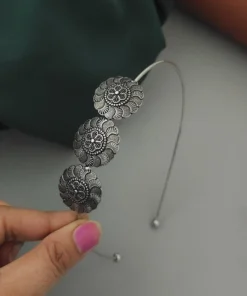 Glamaya Chic Oxidised Hairbands: Trendy Styles For Women & Teens 2 GLAM-HA-OX-40-264842-71-2