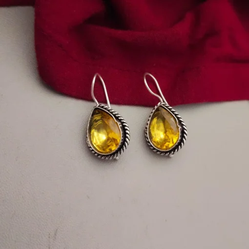 Glamaya Stylish Oxidised Silver Earrings For Women 1 GLAM-ER-OX-3F8-573775-8-8