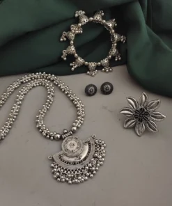 Glamaya Exquisite Oxidised Jewelry Combo Set 1 GLAM-CN-OX-100-973798-150-2