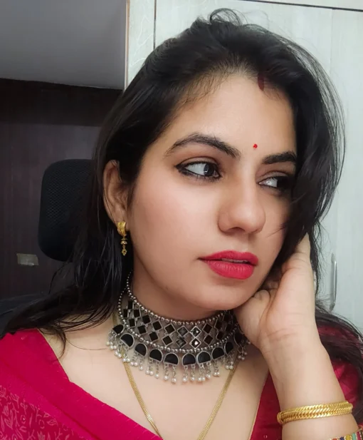 Glamaya Stylish Oxidised Black Hasli Set: Trendy Combo For Women 2 GLAM-CN-ME-15-175768-25-6 Glamaya Stylish Oxidised Black Hasli Set: Trendy Combo For Women 2 GLAM-CN-ME-15-175768-25-6