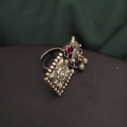 Glamaya Stylish Silver Temple Adjustable Ring 3 GLAM-RI-OX-14F4-763141-22-9 Glamaya Stylish Silver Temple Adjustable Ring 3 GLAM-RI-OX-14F4-763141-22-9