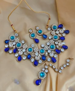 Glamaya Elegant Traditional Kundan Choker Set 2 GLAM-CN-KS-175-219989-275-2