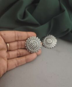 Glamaya Trendy Oxidised Stud Earrings For Women: Affordable & Latest Designs 2 GLAM-ER-OX-7F5-998159-16-4