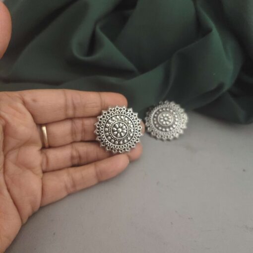 Glamaya Trendy Oxidised Stud Earrings For Women: Affordable & Latest Designs 2 GLAM-ER-OX-7F5-998159-16-4 Glamaya Trendy Oxidised Stud Earrings For Women: Affordable & Latest Designs 2 GLAM-ER-OX-7F5-998159-16-4