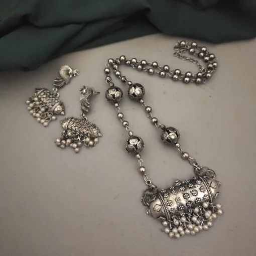Glamaya Boho Tribal Necklace & Earring Combo Set 1 GLAM-CN-OX-15F7-739811-25-7