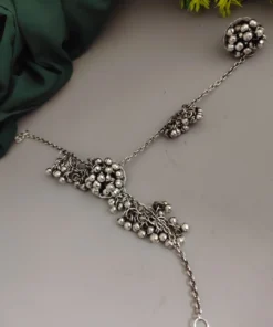 Glamaya Trendy Oxidised Ghungroo Anklet For Women - Stylish & Unique 2 GLAM-AN-OX-20-374858-30-7