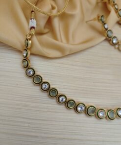 Glamaya Sparkling Diamond Necklace & Earrings Set: Elegant & Affordable 3 GLAM-CN-CZ-125-322147-145-4