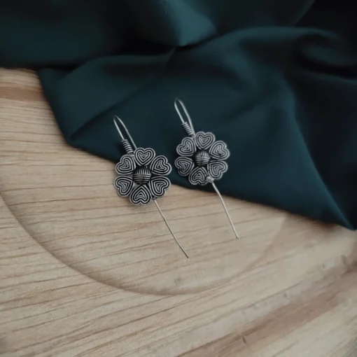 Glamaya Chic Oxidised Earcuff Earrings: Trendy & Affordable Jewelry For Women 1 GLAM-ER-OX-7F5-543465-16-4