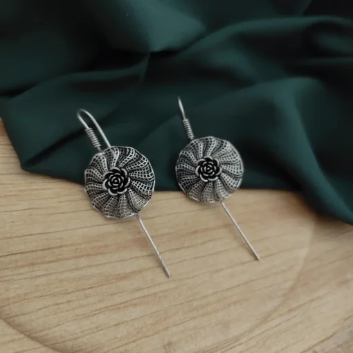 Glamaya Chic Oxidised Earcuff Earrings: Trendy, Unique & Affordable 1 GLAM-ER-OX-15-570775-32-2