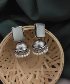 Glamaya Monalisa Stone Jhumka Earring 12 GLAM-ER-ST-43F3-897384-66-3 Glamaya Monalisa Stone Jhumka Earring 12 GLAM-ER-ST-43F3-897384-66-3