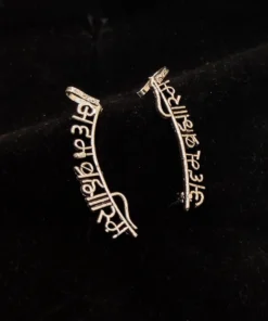 Glamaya Aham Brahmasmi Oxidised Cute Earcuffs 1 GLAM-ER-OX-6F4-780824-11-7