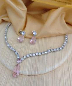 Glamaya Cz Deepika Inspired Necklace Earring Set 6 GLAM-CN-CZ-75-976843-95-4 Glamaya Cz Deepika Inspired Necklace Earring Set 6 GLAM-CN-CZ-75-976843-95-4
