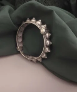 Glamaya Adya Silver Replica Brass Screw Openable Bangle 3 GLAM-BB-BR-25-143805-35-8