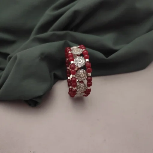 Glamaya Oxidised Adjustable Beads Bracelet 11 GLAM-BB-BE-10-067284-17-5 Glamaya Oxidised Adjustable Beads Bracelet 11 GLAM-BB-BE-10-067284-17-5