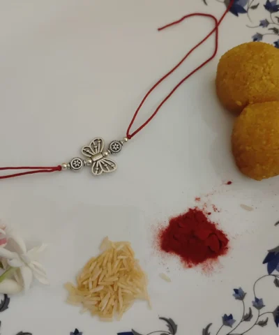 Glamaya Oxidised Butterfly Rakhi 1 GLAM-BB-OX-5-129465-9-5