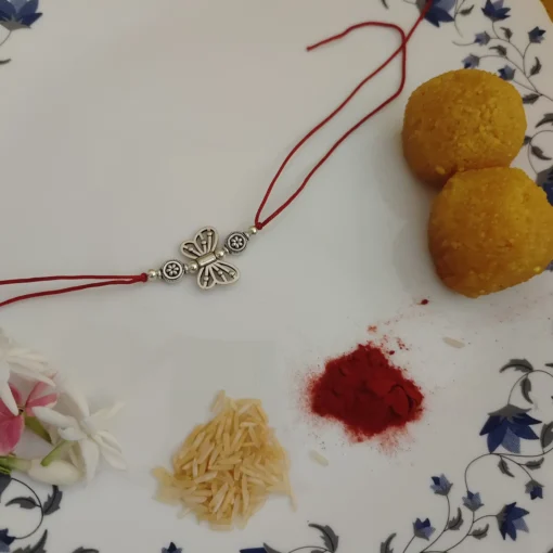 Glamaya Oxidised Butterfly Rakhi 1 GLAM-BB-OX-5-129465-9-5