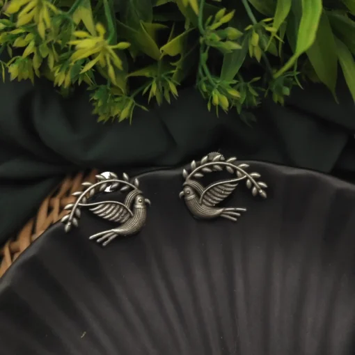 Glamaya Pihu Replica Bird Earring 1 GLAM-ER-OX-12-825892-27-5