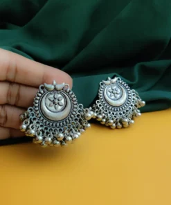 Glamaya Oxidised Lightweight Stud Earrings 3 GLAM-ER-OX-6-008396-11-5