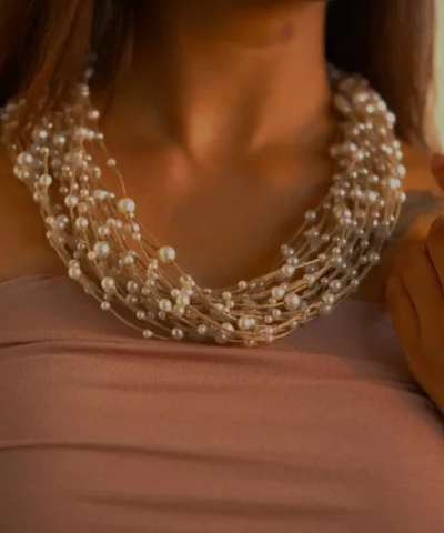 Glamaya Anika Handmade Multilayered Jute And Pearl Necklace 1 GLAM-NE-PE-50-884466-75-6