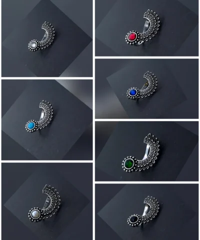 Glamaya Oxidised Nosepin Non Piercing 1 GLAM-NP-OX-2-664525-5-5