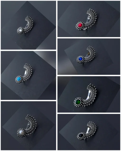 Glamaya Oxidised Nosepin Non Piercing 1 GLAM-NP-OX-2-664525-5-5