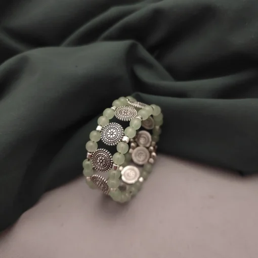 Glamaya Oxidised Adjustable Beads Bracelet 4 GLAM-BB-BE-10-067284-17-5 Glamaya Oxidised Adjustable Beads Bracelet 4 GLAM-BB-BE-10-067284-17-5