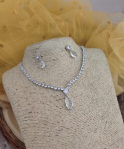 Glamaya Cz Deepika Inspired Necklace Earring Set 8 GLAM-CN-CZ-75-976843-95-4 Glamaya Cz Deepika Inspired Necklace Earring Set 8 GLAM-CN-CZ-75-976843-95-4