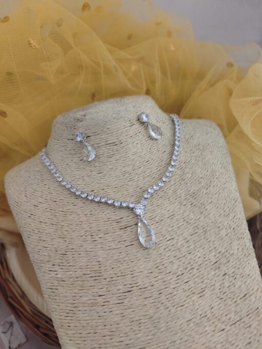 Glamaya Cz Deepika Inspired Necklace Earring Set 8 GLAM-CN-CZ-75-976843-95-4 Glamaya Cz Deepika Inspired Necklace Earring Set 8 GLAM-CN-CZ-75-976843-95-4