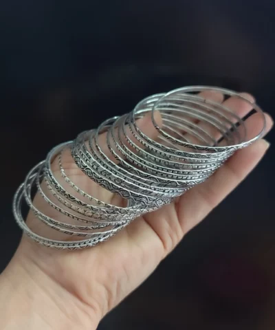 Glamaya Amruta Oxidised Bangles Set Of 24 Pc 1 GLAM-CB-OX-40-684931-56-5