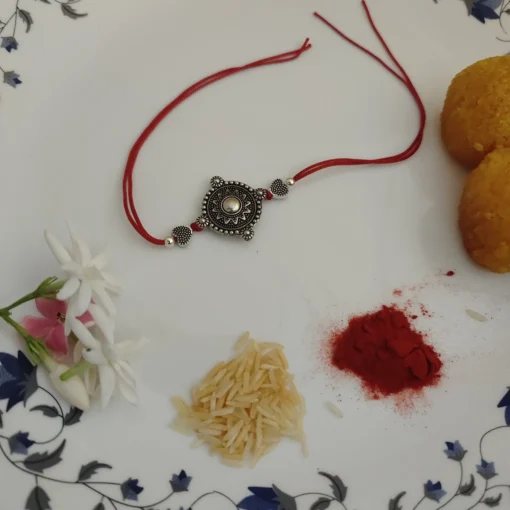 Glamaya Oxidised Bhai Rakhi 1 GLAM-BB-OX-8F3-599011-15-3