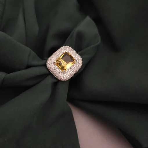 Glamaya Cz Adjustable Ring 2 GLAM-RI-CZ-20-194399-26-10 Glamaya Cz Adjustable Ring 2 GLAM-RI-CZ-20-194399-26-10